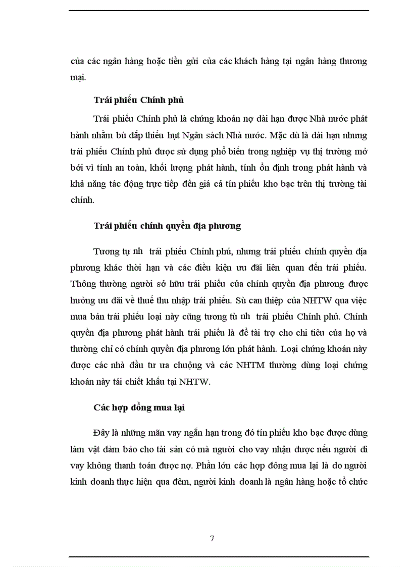 image for page Nghiệp vụ thị trường mở của Ngân hàng trung ương 1