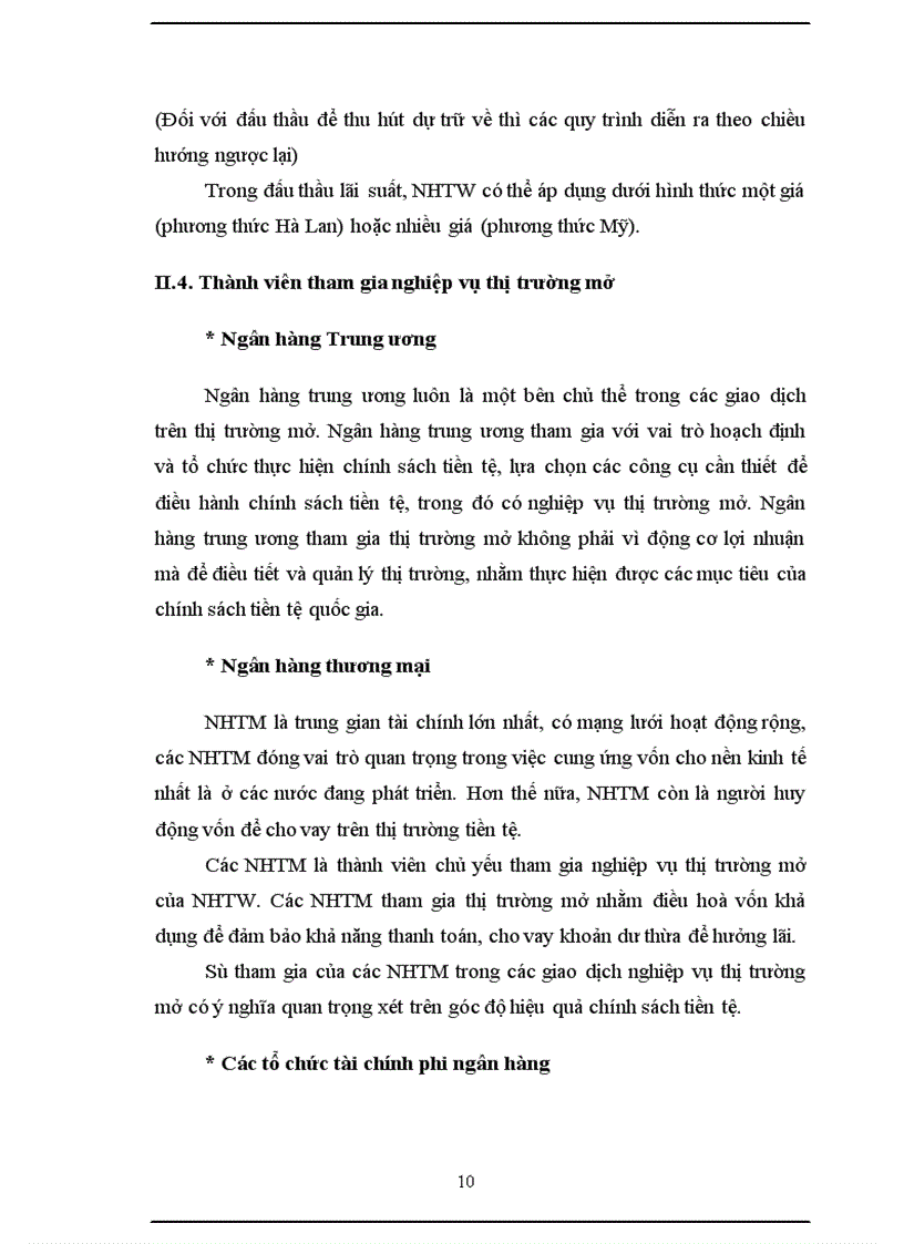 image for page Nghiệp vụ thị trường mở của Ngân hàng trung ương 1