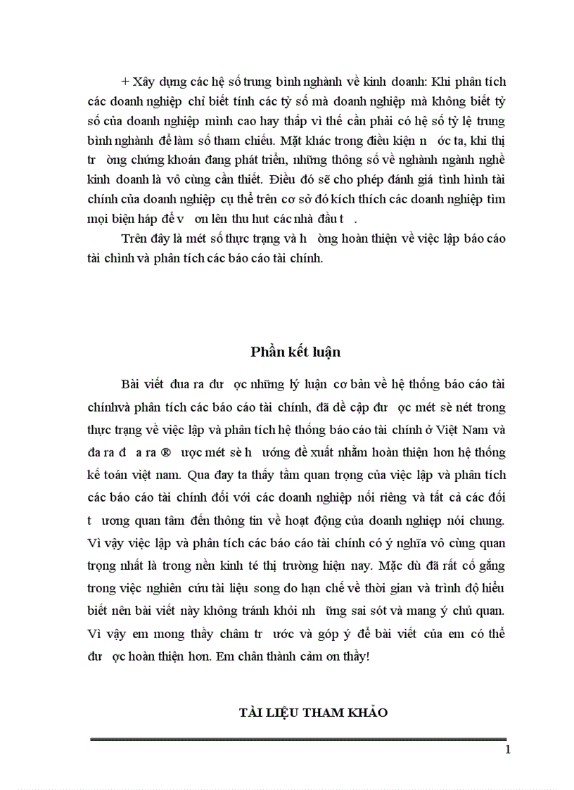 image for page Hoàn thiện việc lập và phân tích hệ thống các BCTC trong các doanh nghiệp Việt nam