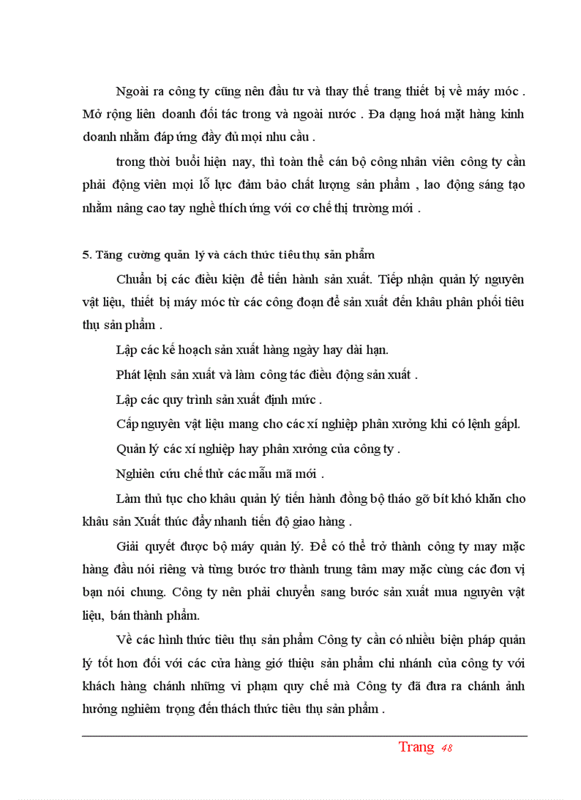 image for page Các biện pháp đẩy mạnh việc tiêu thụ sản phẩm của công ty may 1