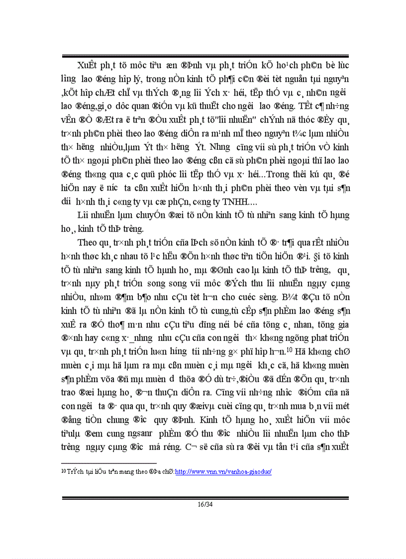 image for page Vai trò của lợi nhuận trong nền kinh tế thị trường ở Việt Nam 1