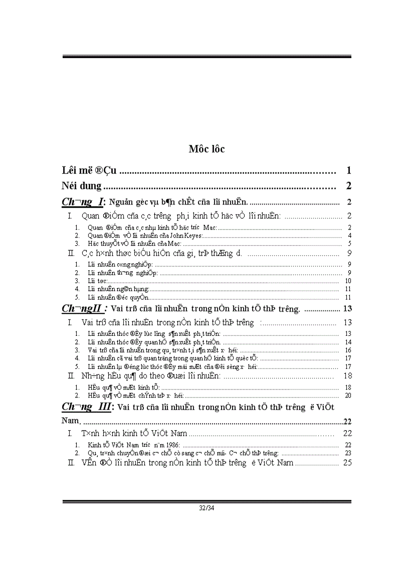 image for page Vai trò của lợi nhuận trong nền kinh tế thị trường ở Việt Nam 1