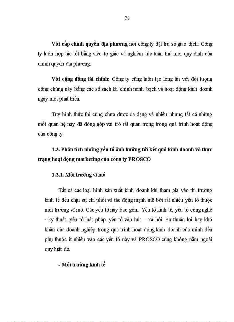 image for page Hoạt động PR với vấn đề phát triển thương hiệu tại Công ty Tư vấn và Truyền thông Chuyên nghiệp PROSCO 1