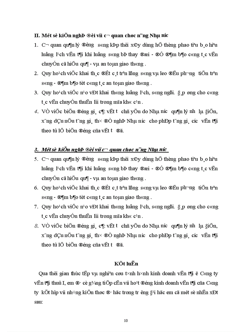 image for page hoạt động sản xuất kinh doanh vận tải tại Công ty vận tải Thuỷ I Thực trạng và giải pháp 1