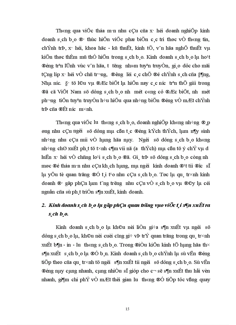 image for page Tình hình kinh doanh sách báo ở Công ty XUNHASABA trong xu thế hội nhập của Việt Nam