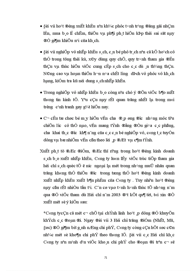 image for page Tình hình kinh doanh sách báo ở Công ty XUNHASABA trong xu thế hội nhập của Việt Nam