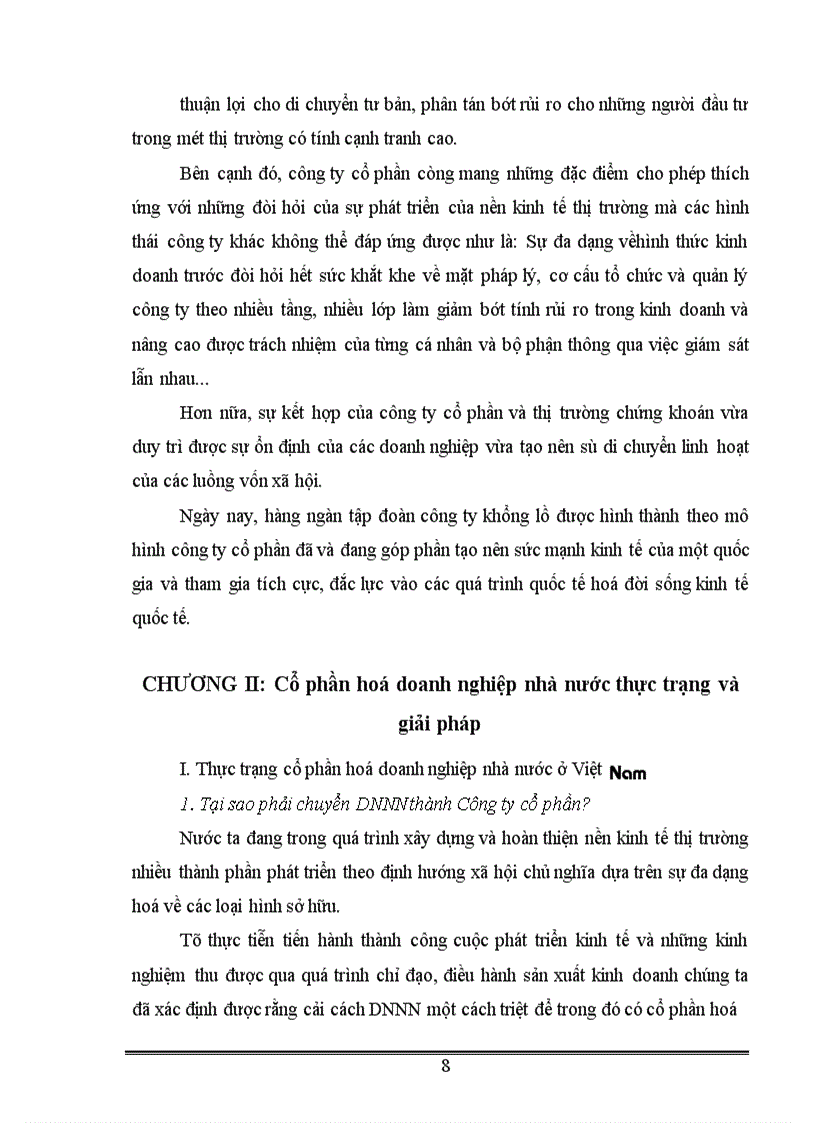 image for page Cổ phần hoá DNNN quá trình 10 năm phát triển và vai trò của nó trong sự phát triển kinh tế