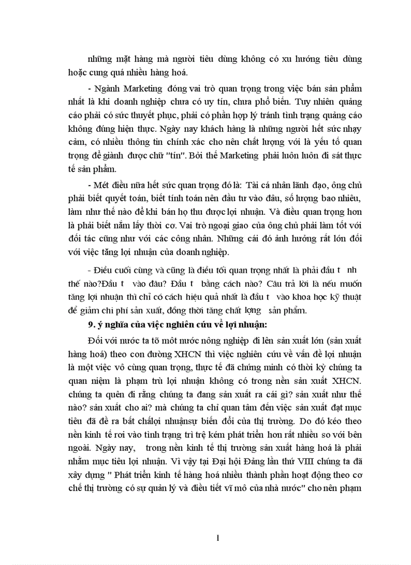 image for page Những vấn đề cơ bản về lợi nhuận và vai trò của nó trong nền kinh tế thị trường 1