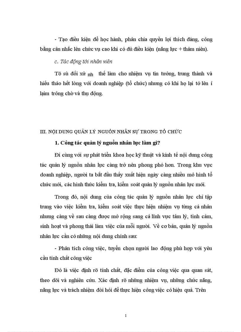 image for page Một số kiến nghị nhằm nâng cao hiệu quả công tác quản lý nguồn nhân lực tại nhà máy