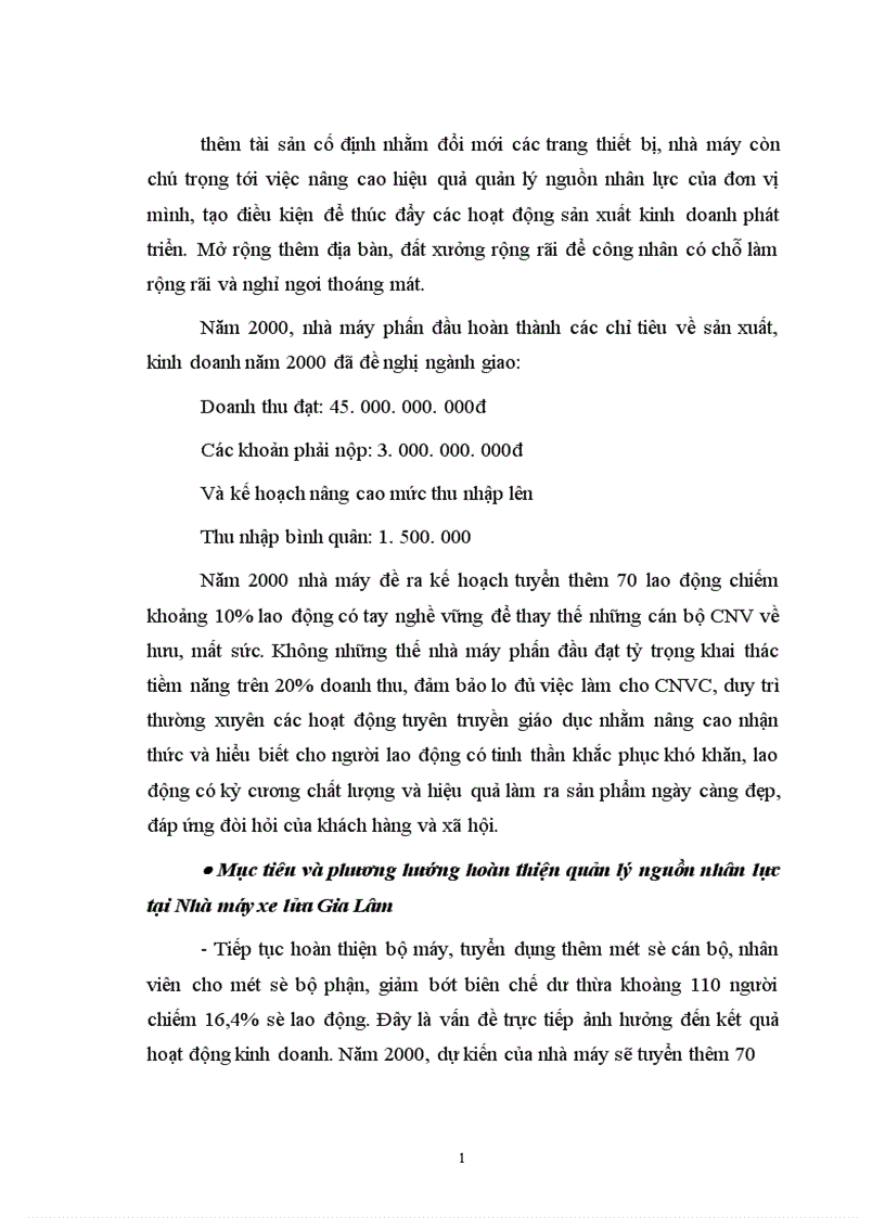 image for page Một số kiến nghị nhằm nâng cao hiệu quả công tác quản lý nguồn nhân lực tại nhà máy