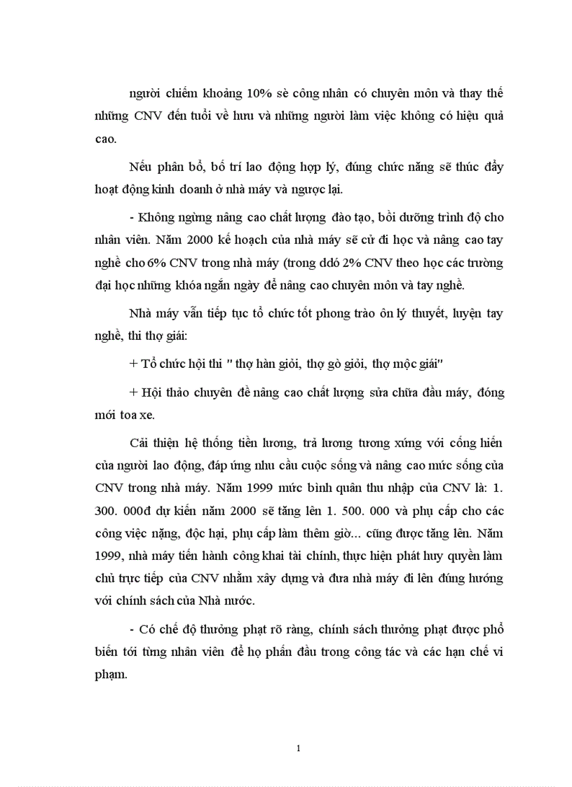 image for page Một số kiến nghị nhằm nâng cao hiệu quả công tác quản lý nguồn nhân lực tại nhà máy