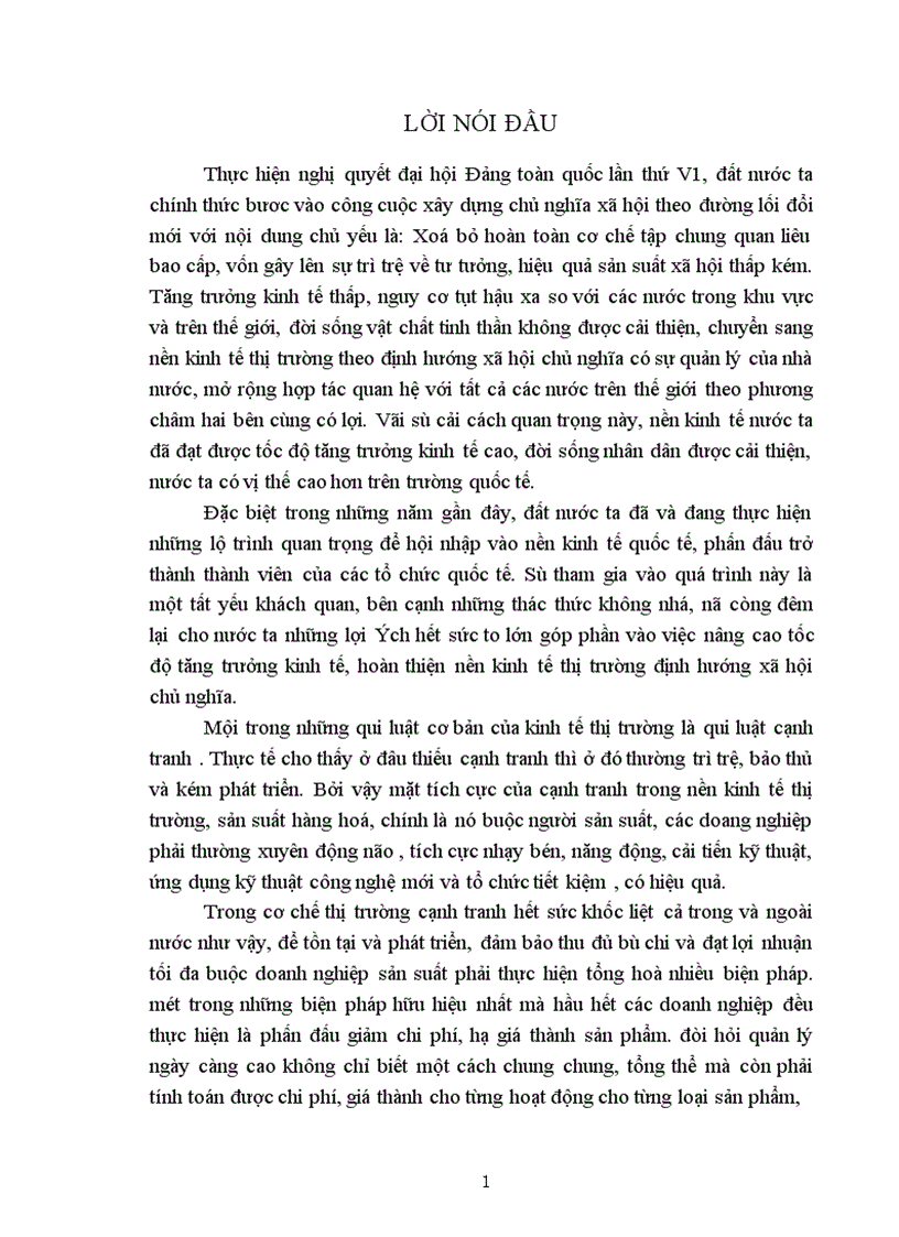 image for page Kế toán tập hợp chi phí sản xuất và tính giá thành ở Xí nghiệp in 15 1