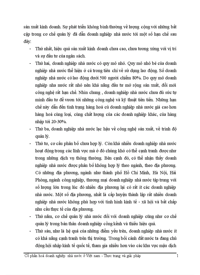 image for page Các giải pháp nhằm thúc đẩy quá trình cổ phần hoá doanh nghiệp nhà nước