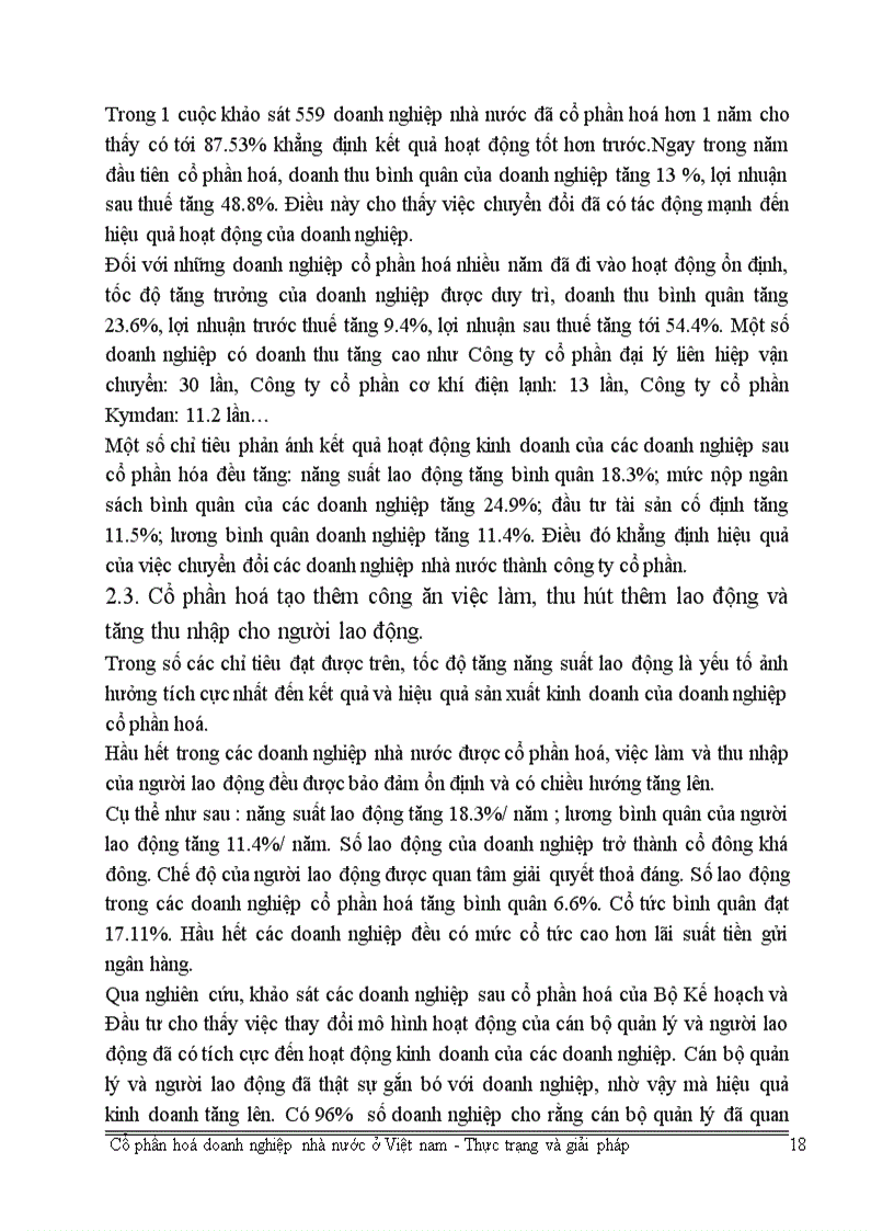 image for page Các giải pháp nhằm thúc đẩy quá trình cổ phần hoá doanh nghiệp nhà nước