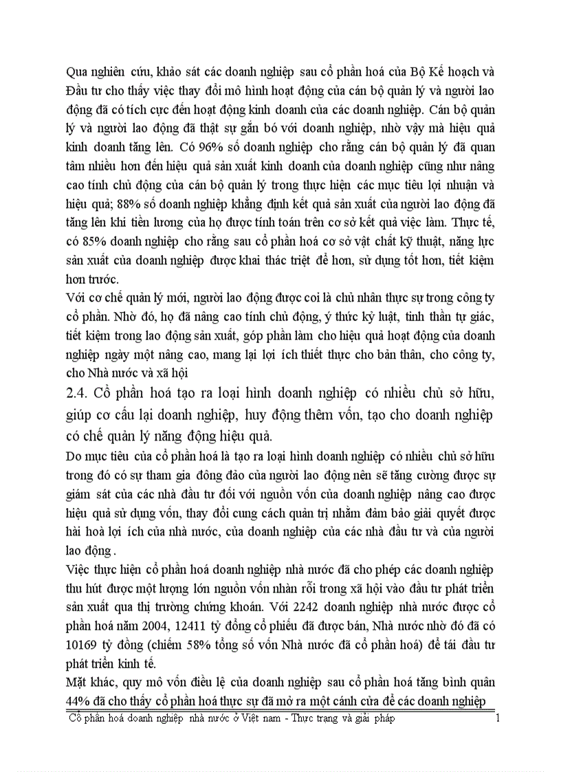image for page Các giải pháp nhằm thúc đẩy quá trình cổ phần hoá doanh nghiệp nhà nước