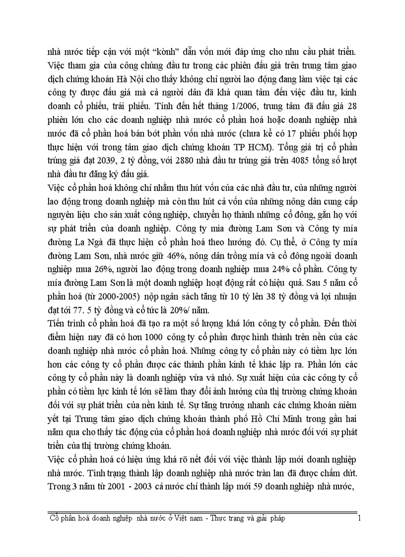 image for page Các giải pháp nhằm thúc đẩy quá trình cổ phần hoá doanh nghiệp nhà nước