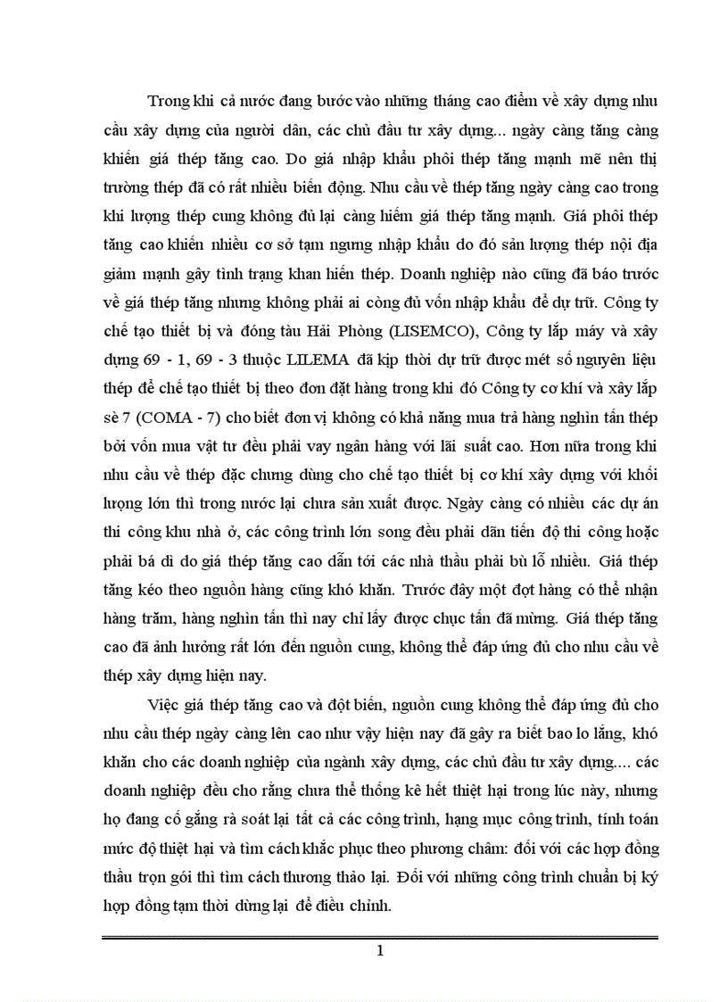 image for page Mối quan hệ cung cầu tác động đến sự lên xuống của giá cả trong mặt hàng thép