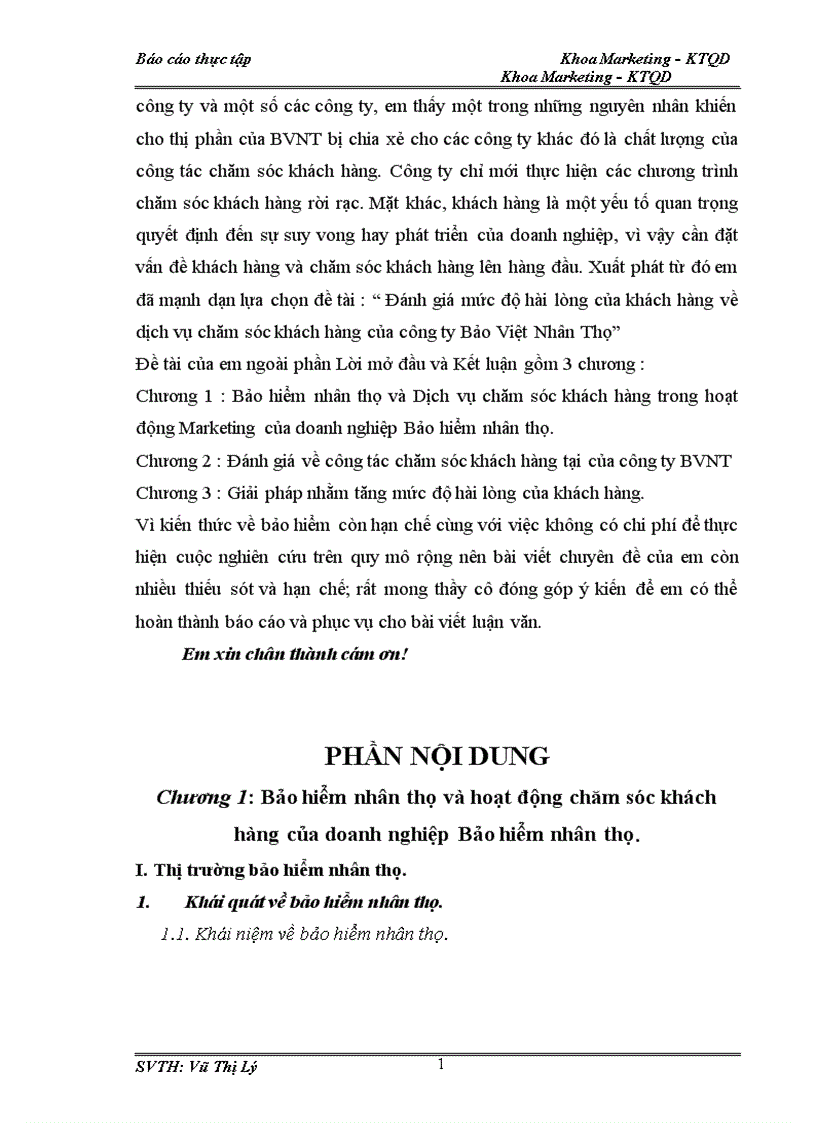 image for page Đánh giá mức độ hài lòng của khách hàng về dịch vụ chăm sóc khách hàng của công ty Bảo Việt Nhân Thọ 1