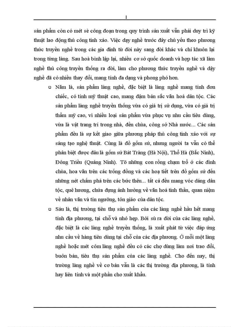 image for page Thực trạng phát triển của làng gốm bát tràng 1