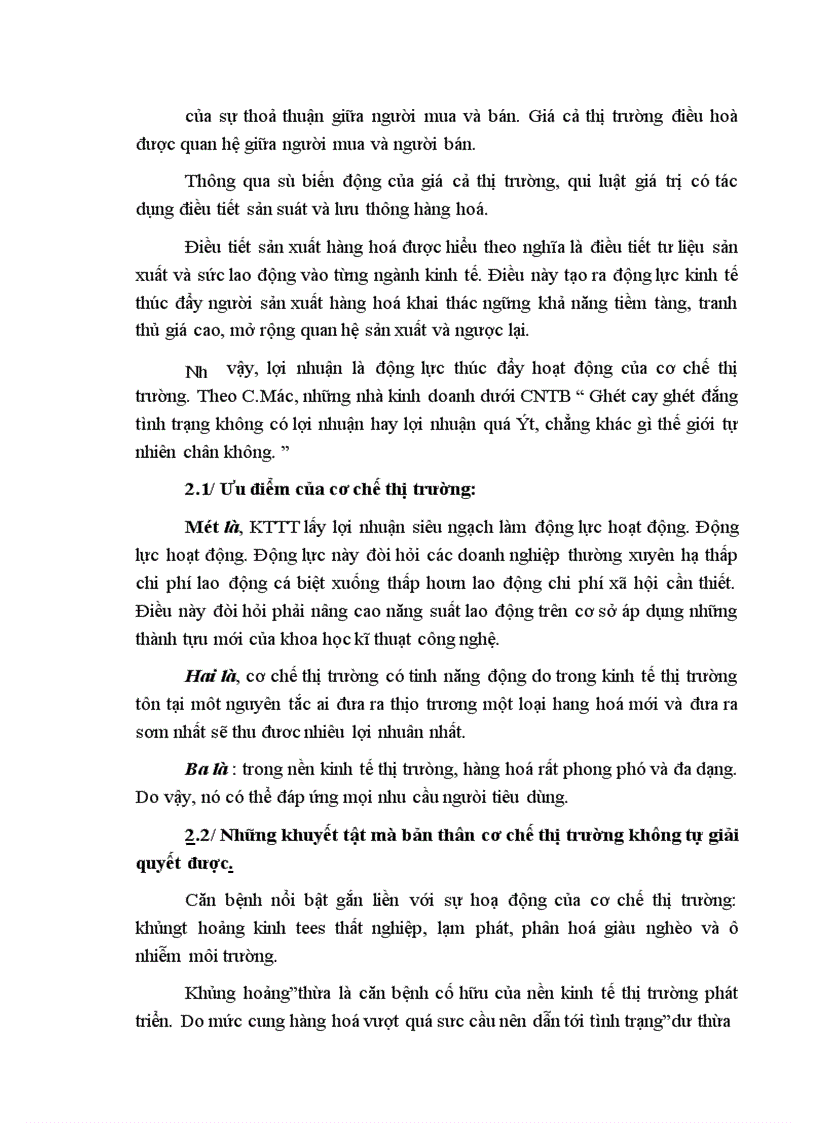 image for page Quan hệ giữa cái chung và cái riêng và vận dụng vào xây dựng nền kinh tế thị trường ở nước ta