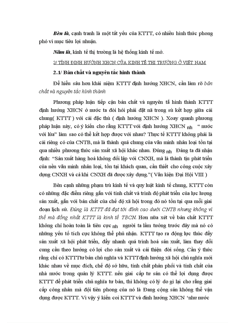 image for page Quan hệ giữa cái chung và cái riêng và vận dụng vào xây dựng nền kinh tế thị trường ở nước ta