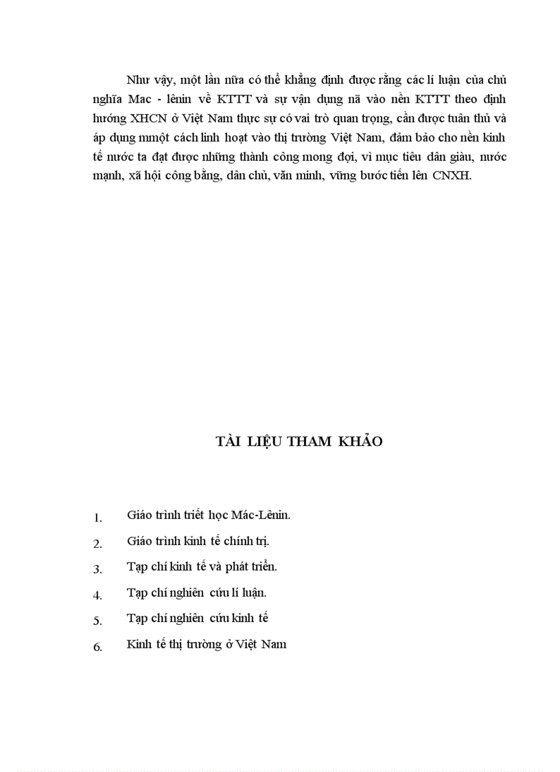 image for page Quan hệ giữa cái chung và cái riêng và vận dụng vào xây dựng nền kinh tế thị trường ở nước ta