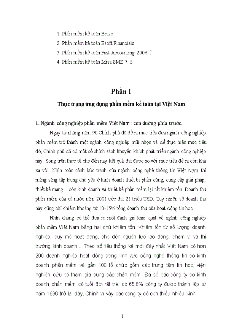 image for page Thực trạng sử dụng phần mềm kế toán việt nam