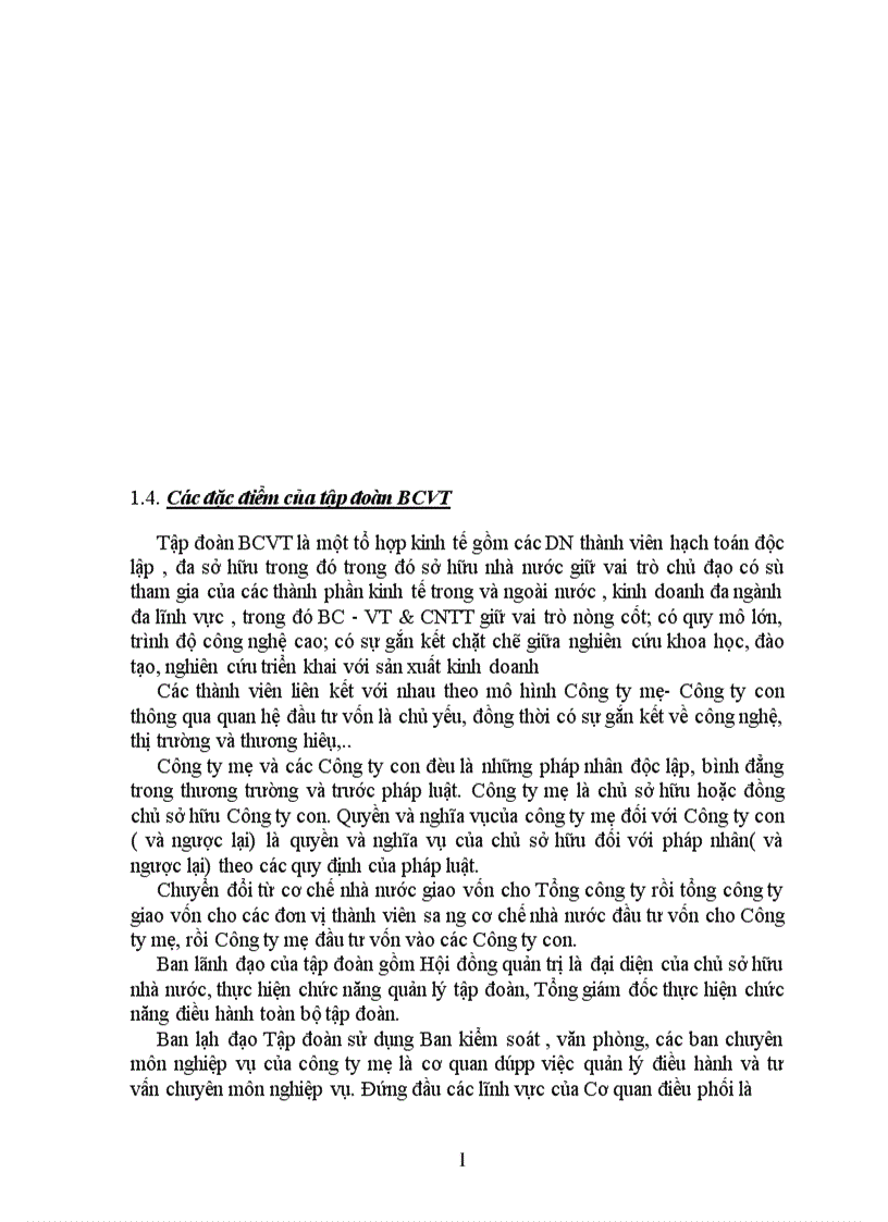 image for page Mô hinh tập đoàn kinh tế ở Việt nam Thực trạng và phương hướng phát triển 1