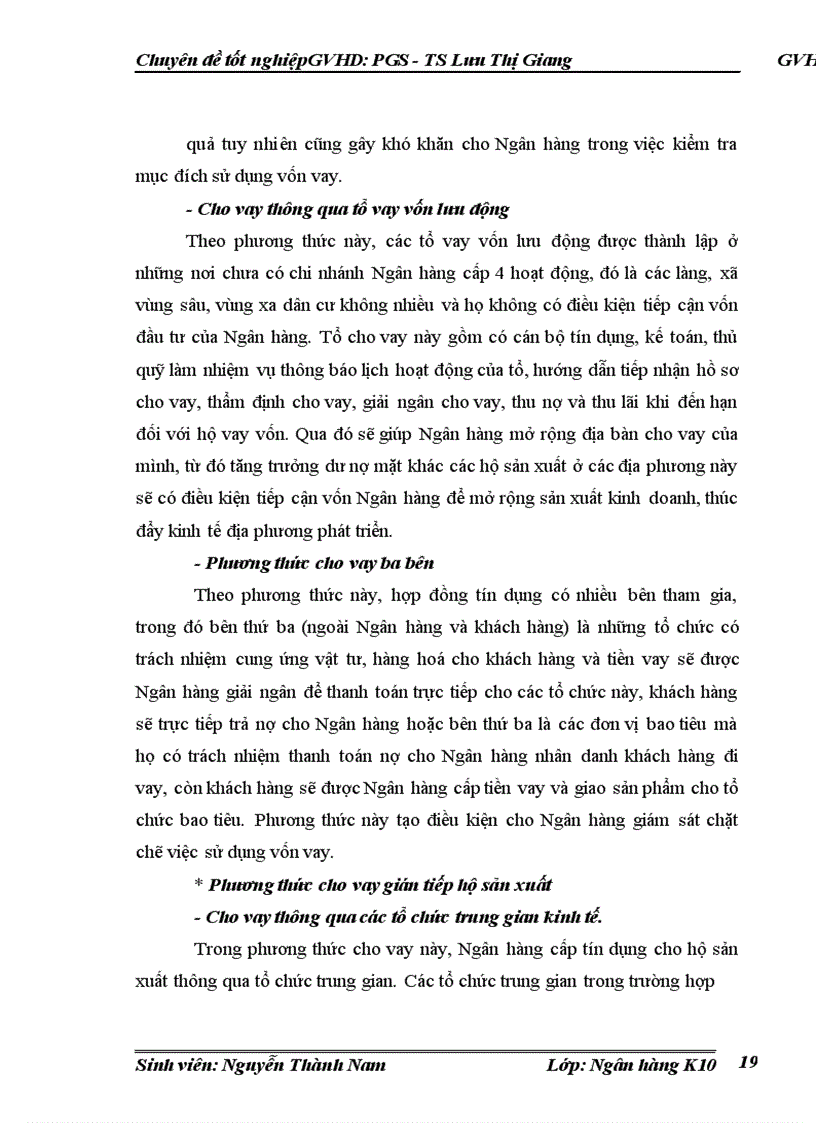 image for page Giải pháp mở rộng cho vayi hộ sản xuất tại NHNo PTNT huyện Mỹ Hào