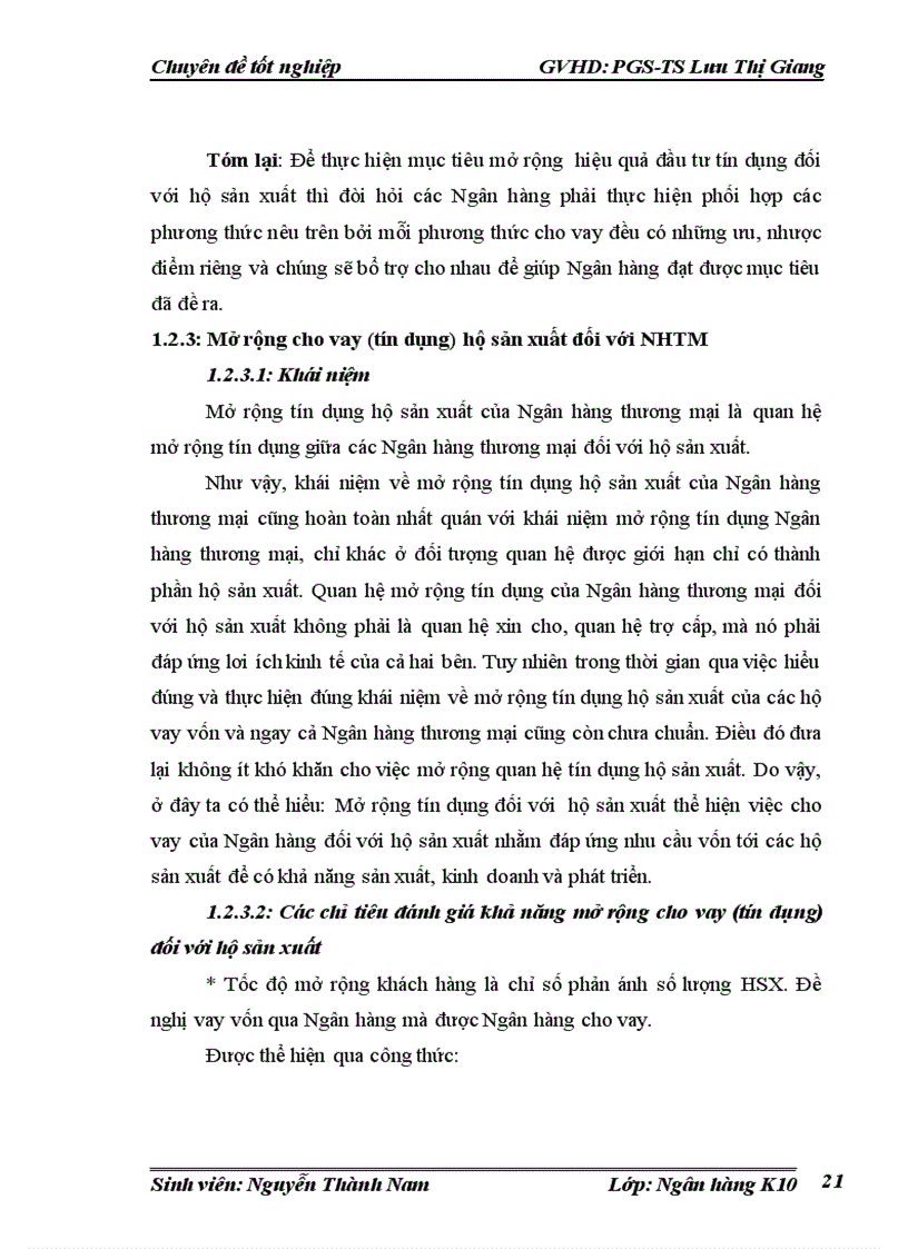 image for page Giải pháp mở rộng cho vayi hộ sản xuất tại NHNo PTNT huyện Mỹ Hào