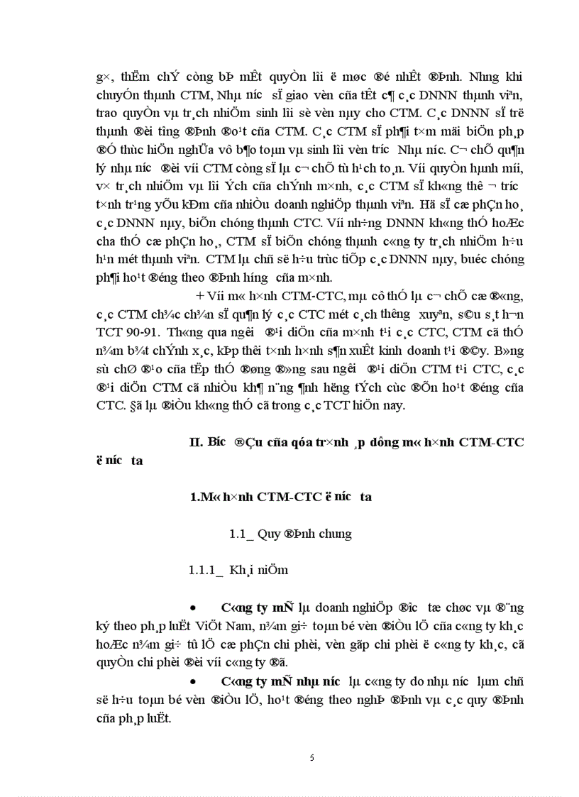 image for page Khả năng vận dụng mô hình công ty mẹ công ty con trong nền kinh tế Việt Nam