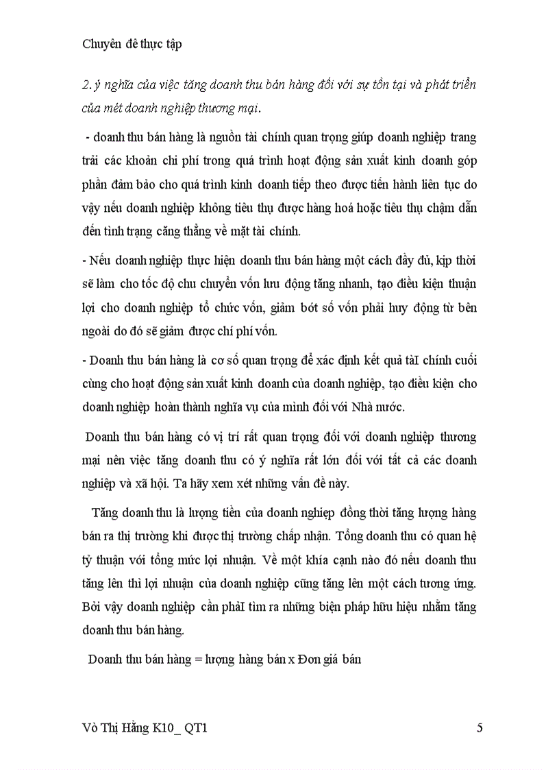 image for page Phân tích tình hình doanh thu bán hàng ở công ty TNHH thương mại và kỹ thuật Chiến Thắng