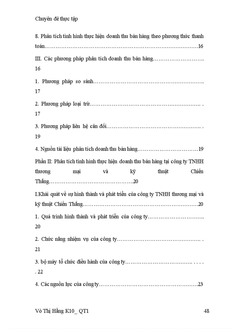 image for page Phân tích tình hình doanh thu bán hàng ở công ty TNHH thương mại và kỹ thuật Chiến Thắng