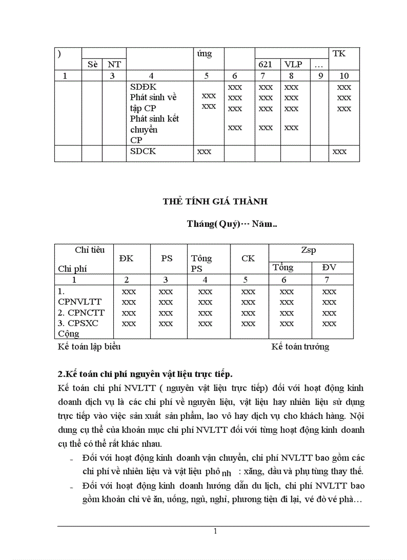 image for page Bàn về kế toán chi phí sản xuất và tính giá thành trong doanh nghiệp kinh doanh dịch vụ 1