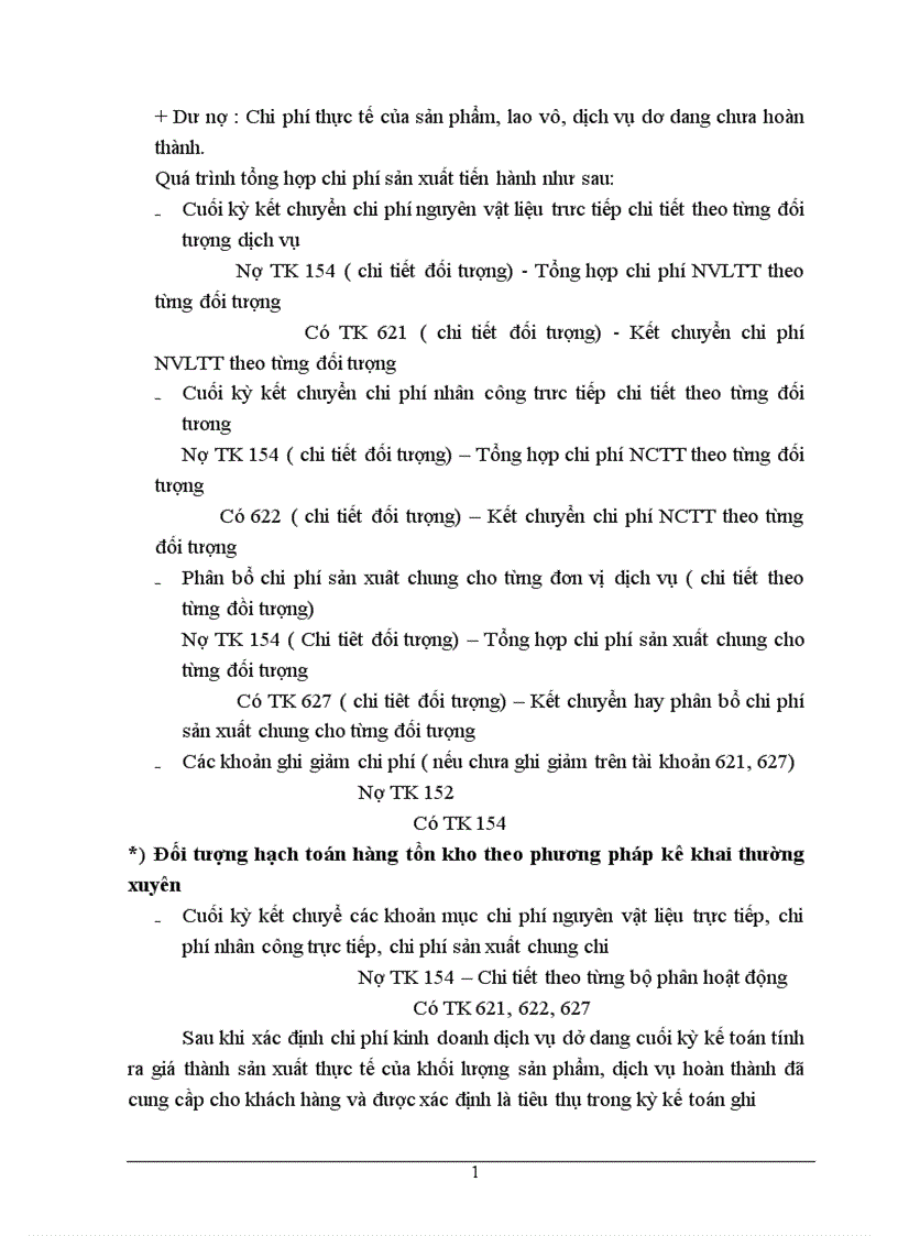 image for page Bàn về kế toán chi phí sản xuất và tính giá thành trong doanh nghiệp kinh doanh dịch vụ 1
