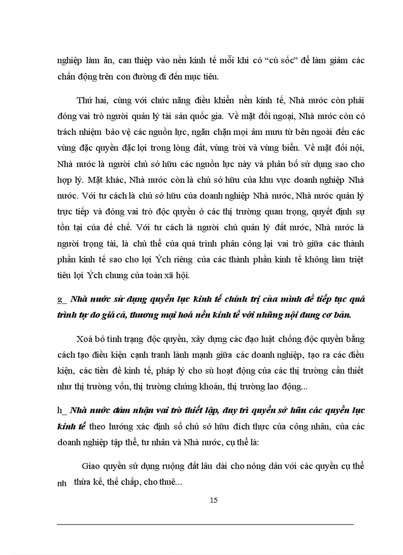 image for page Vai trò kinh tế của Nhà nước trong nền kinh tế thị trường định hướng Xã hội chủ nghĩa ở nước ta hiện nay 1