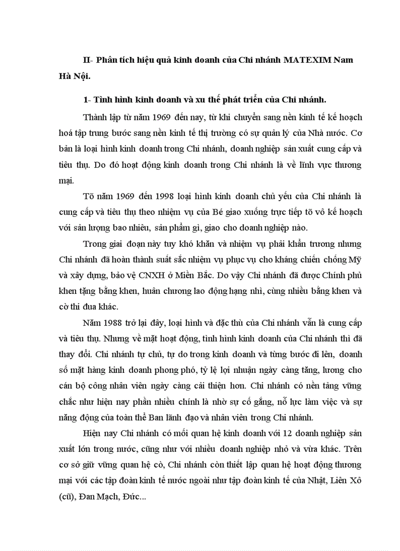 image for page Hoạt động sản xuất kinh doanh của Công ty vật tư thiết bị toàn bộ Matexim Hà Nội 1