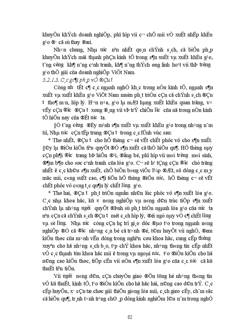 image for page Đẩy mạnh xuất khẩu gạo của Việt Nam theo quan điểm Marketing mix