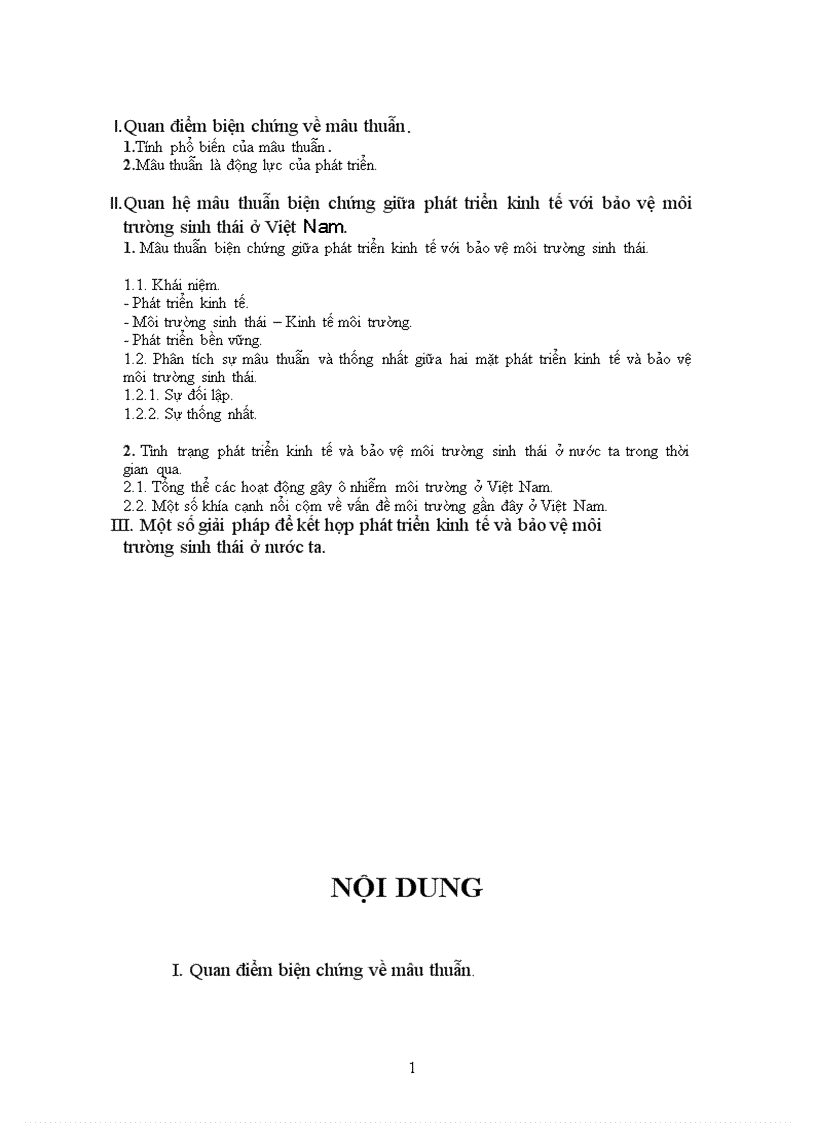 image for page Một số giải pháp để kết hợp phát triển kinh tế và bảo vệ môi trường sinh thái ở nước ta