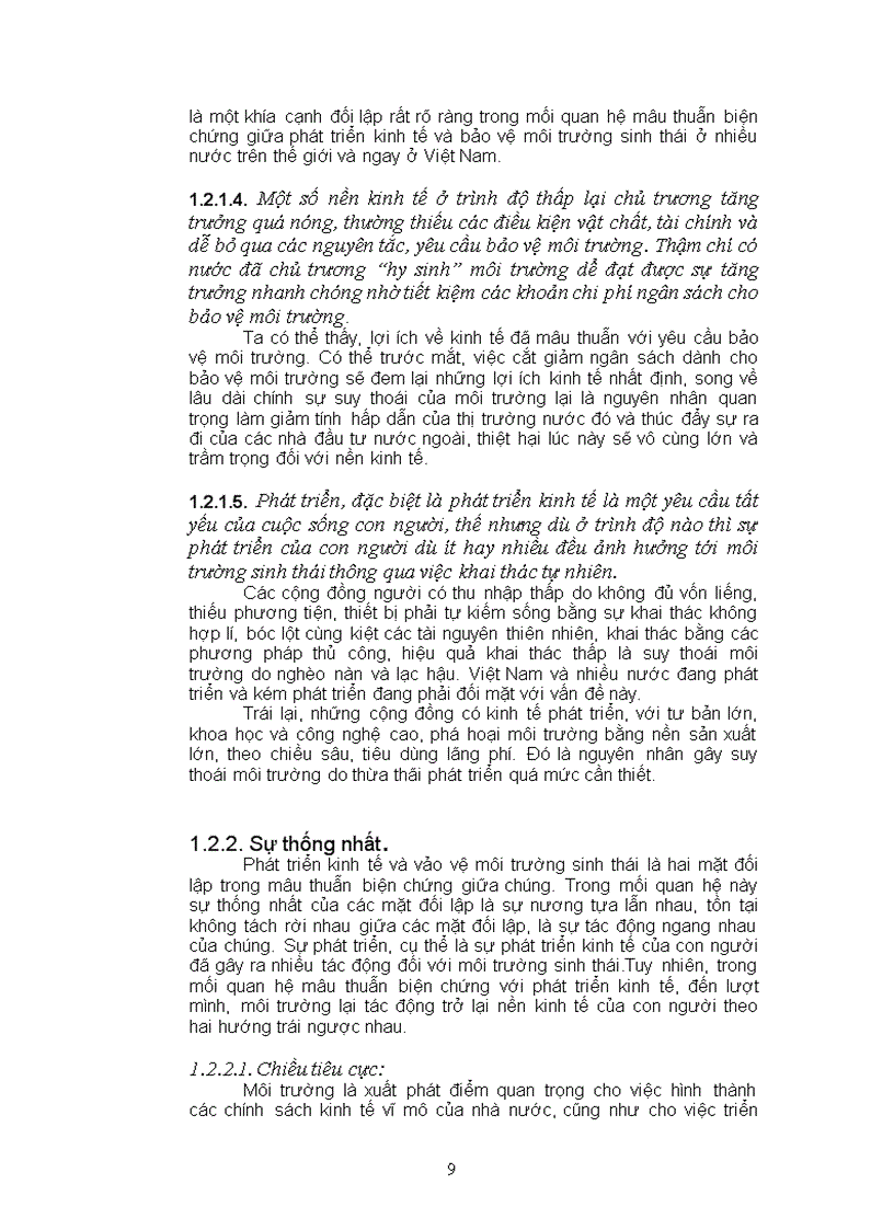 image for page Một số giải pháp để kết hợp phát triển kinh tế và bảo vệ môi trường sinh thái ở nước ta