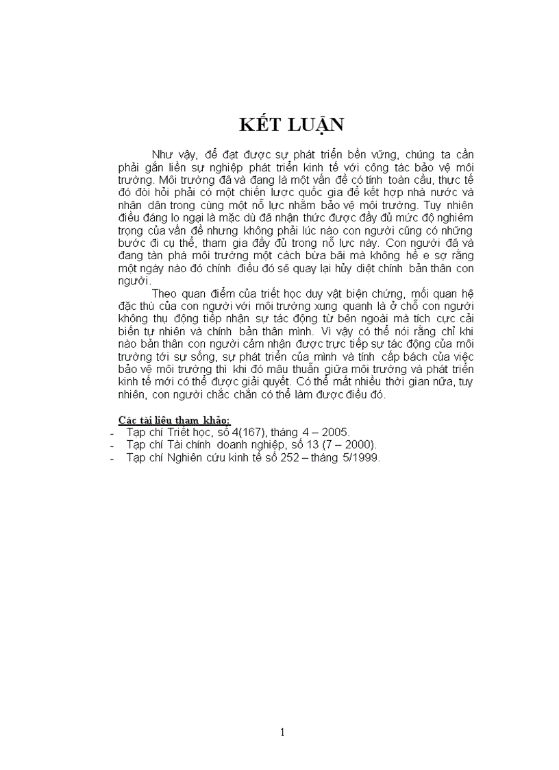 image for page Một số giải pháp để kết hợp phát triển kinh tế và bảo vệ môi trường sinh thái ở nước ta