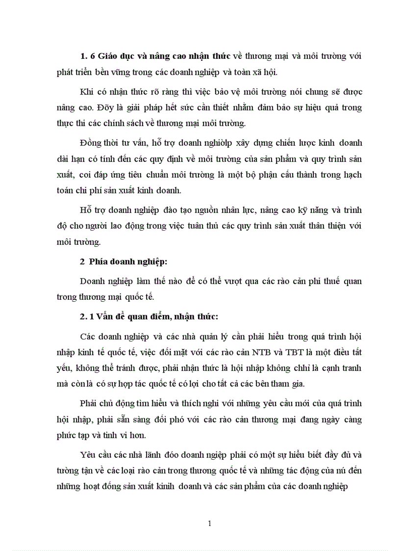 image for page Các vấn đề môi trường trong quá trình gia nhập tổ chức WTO và biện pháp xử lý 1