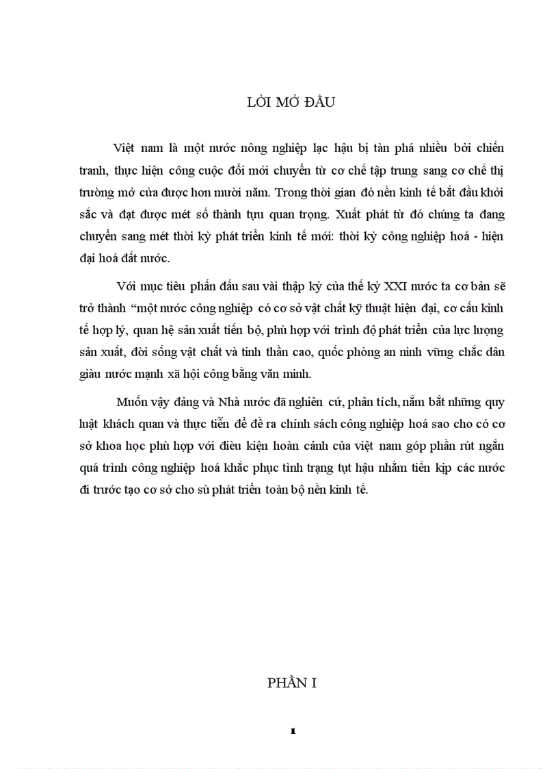 image for page Thực trạng việc thực hiện chính sách công nghiệp hoá ở Việt Nam