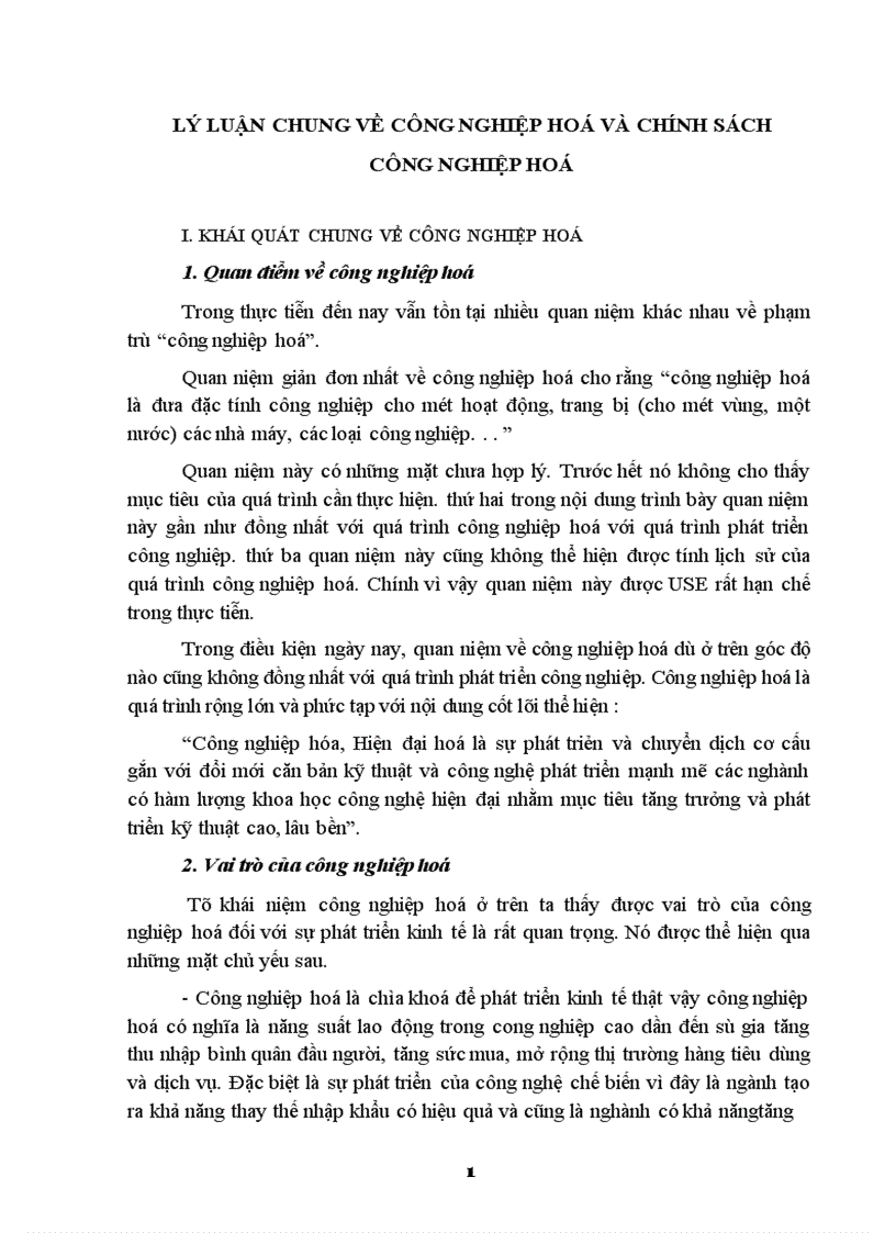 image for page Thực trạng việc thực hiện chính sách công nghiệp hoá ở Việt Nam