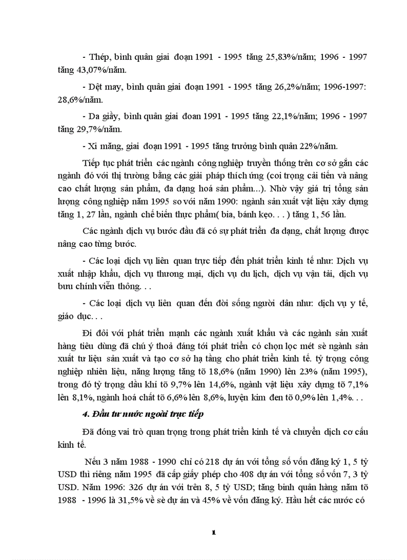 image for page Thực trạng việc thực hiện chính sách công nghiệp hoá ở Việt Nam