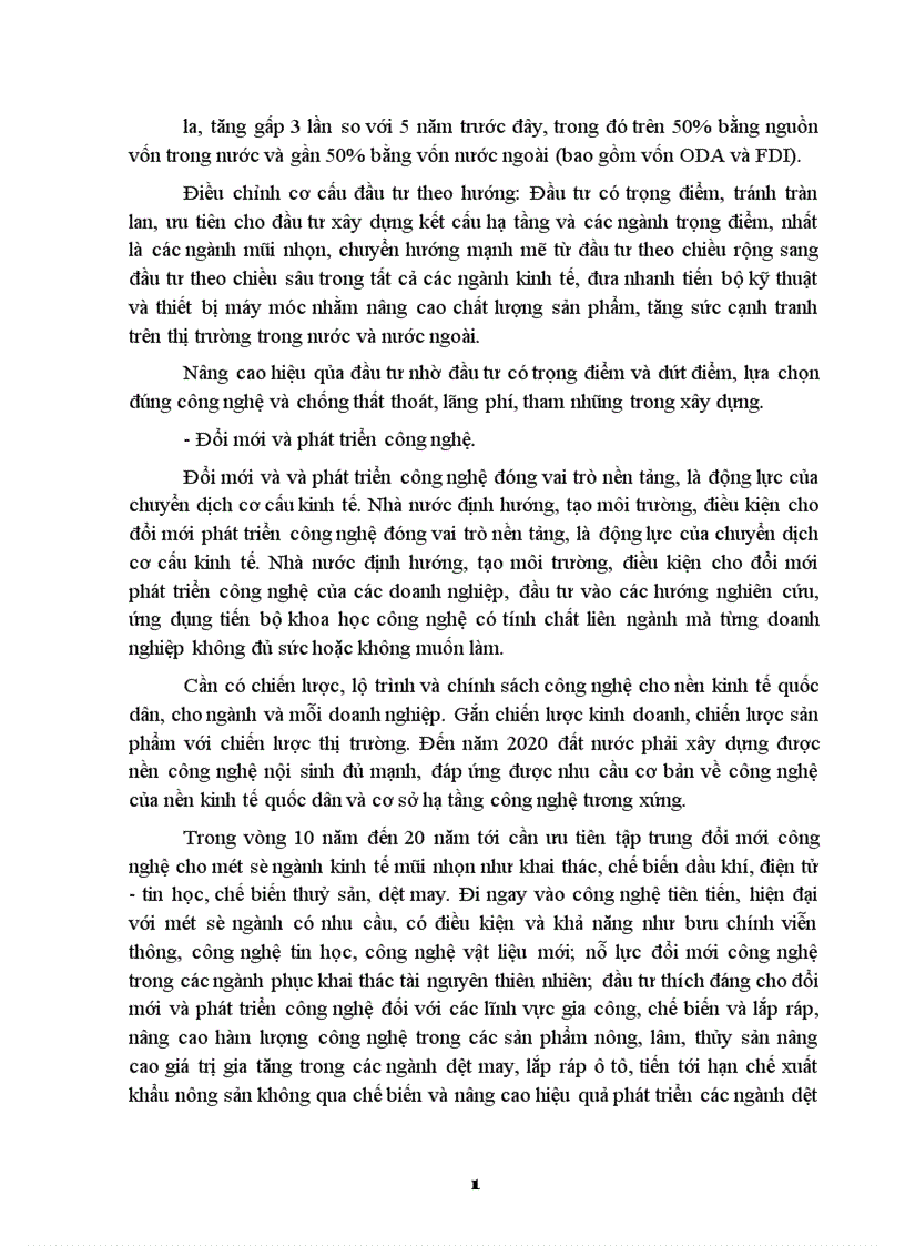 image for page Thực trạng việc thực hiện chính sách công nghiệp hoá ở Việt Nam