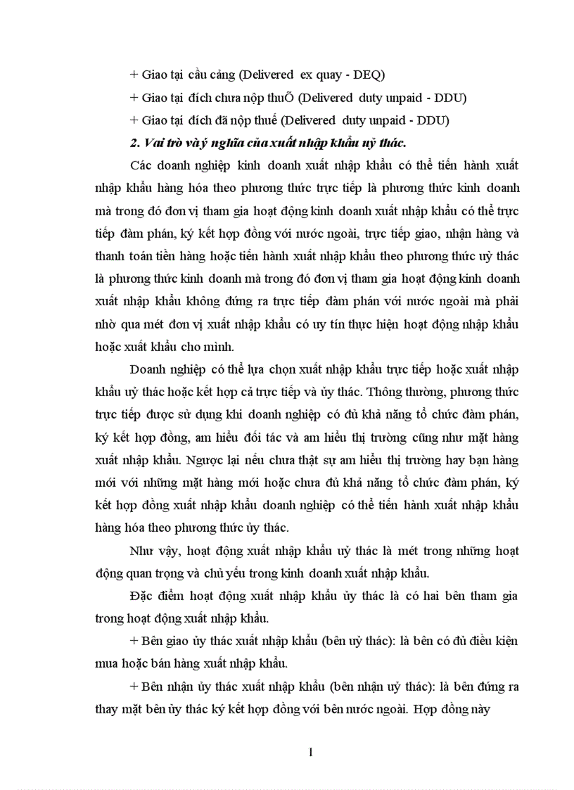 image for page phương pháp hạch toán hàng hoá xuất nhập khẩu uỷ thác tại đơn vị uỷ thác và đơn vị nhận uỷ thác cùng với môt số kiến nghị về hoat động này ở Việt Nam 1