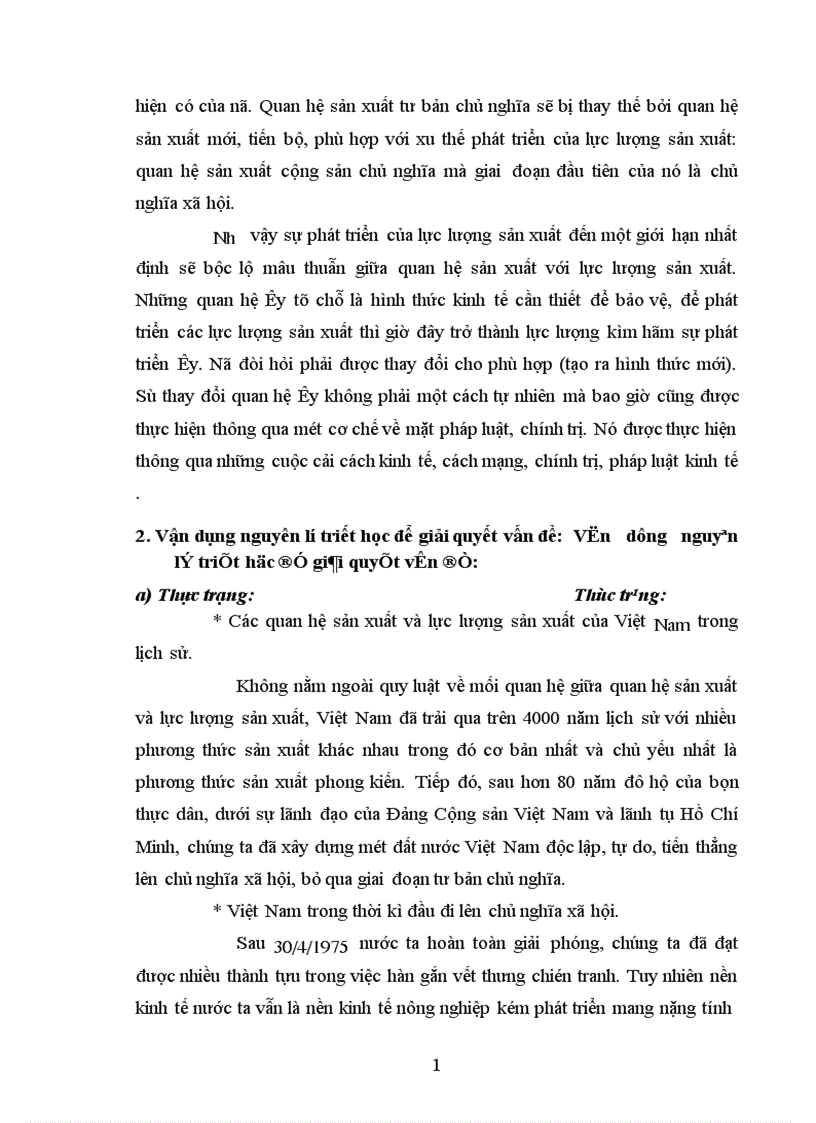 image for page Quy luật quan hệ sản xuất phù hợp với trình độ phát triển của lực lượng sản xuất và vận dụng trong sự nghiệp xây dựng chủ nghĩa xã hội ở Việt Nam 1