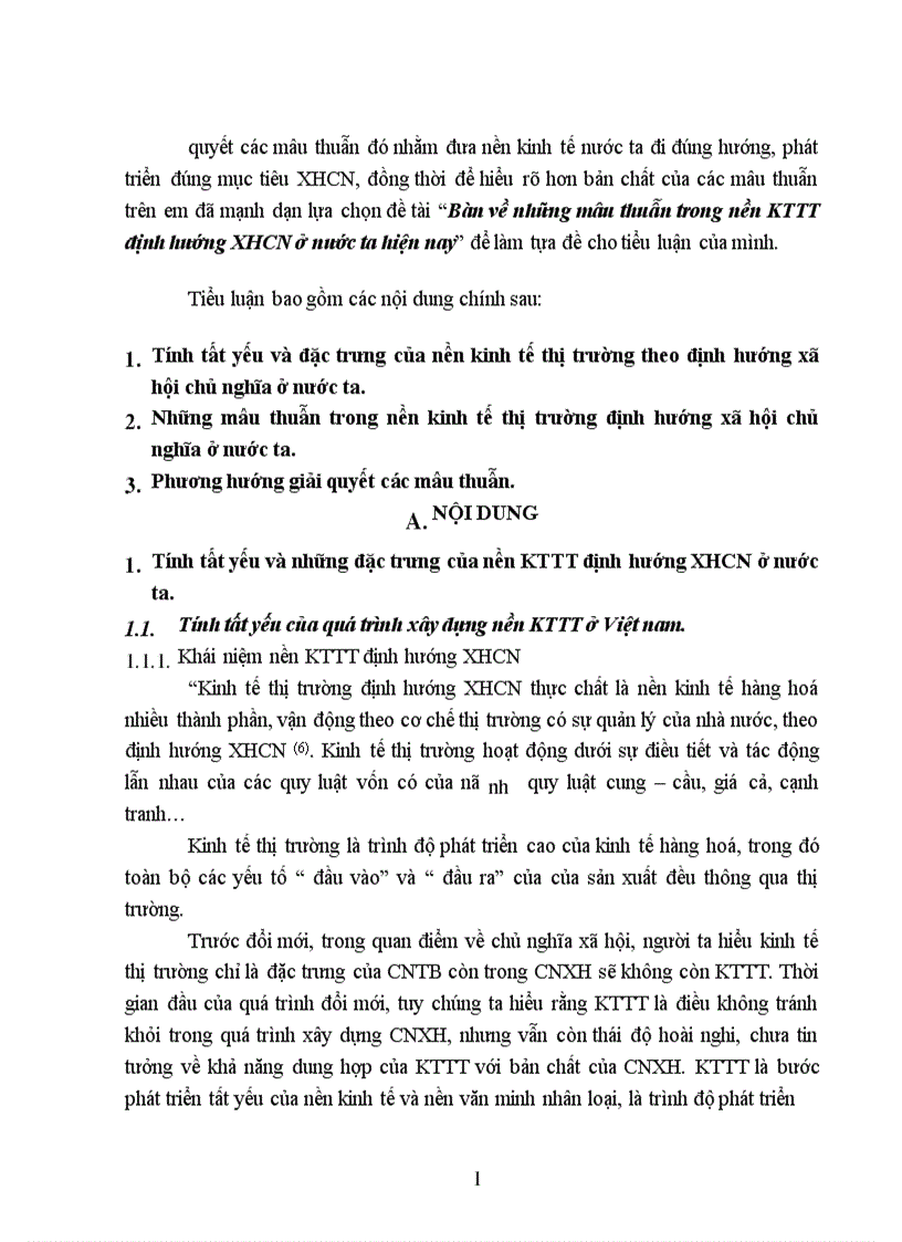 image for page Bàn về những mâu thuẫn trong nền KTTT định hướng XHCN ở nước ta hiện nay