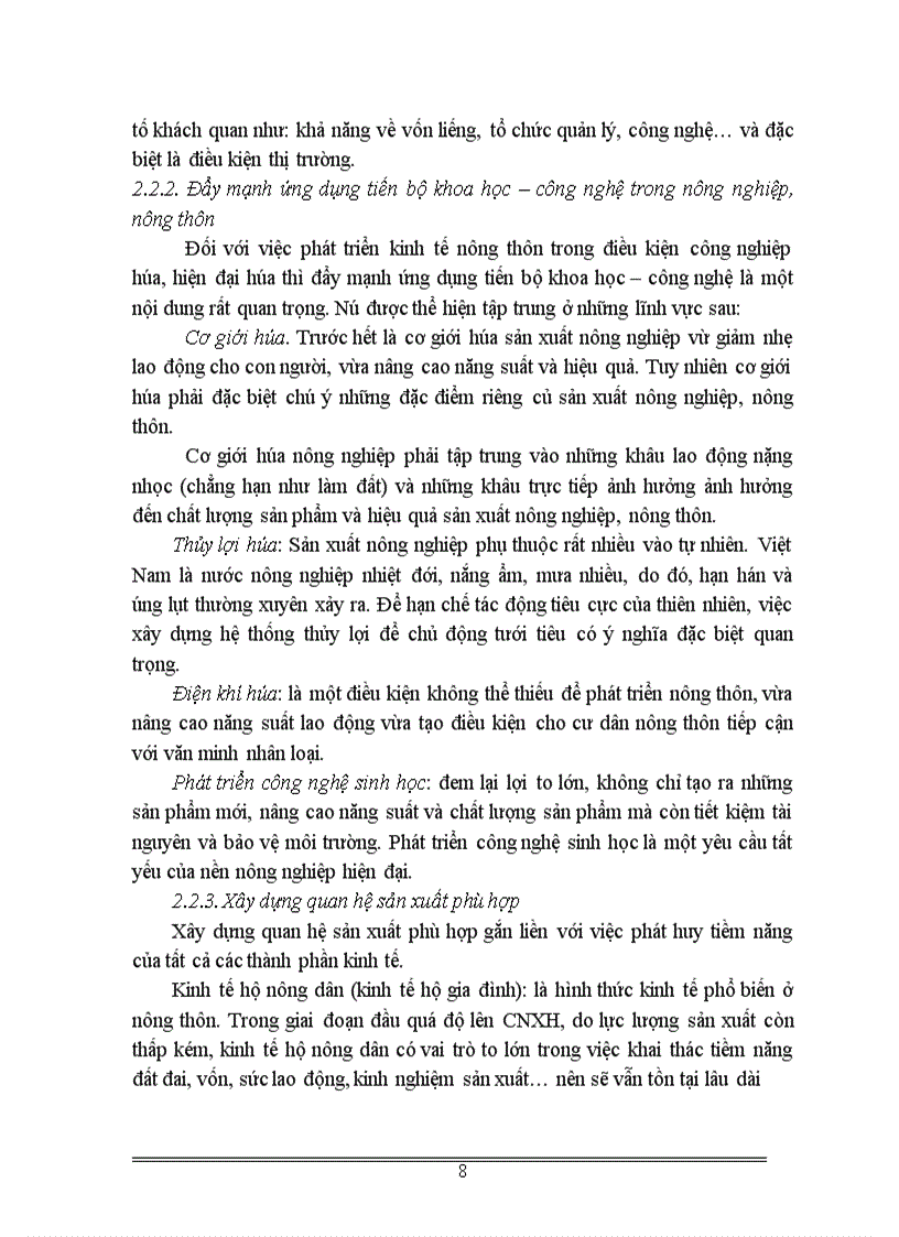 image for page Vai trò của Nhà nước đối với việc phát triển kinh tế nông thôn ở nước ta hiện nay 1